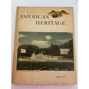 American Heritage Magazine June 1961 Vol XII No 5 Vintage Historical Publication